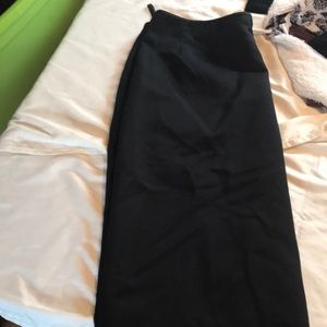 Knee length skirt